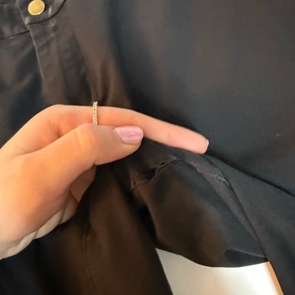 Commission Pant Slim 32”L BLK 34 Black Slim-Fit Pants - Picture 6 of 7